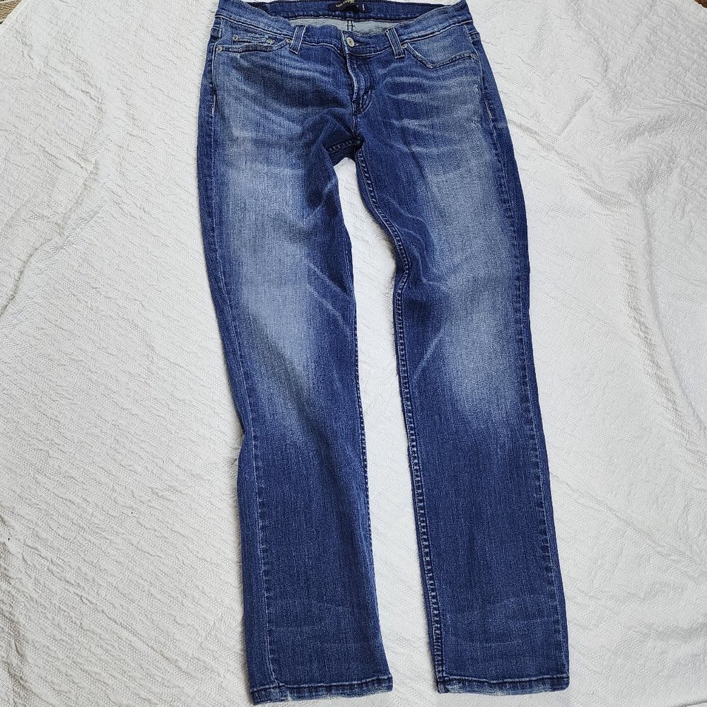 Super Too Low Levis 524 Low Rise Skinny Jeans size 11M